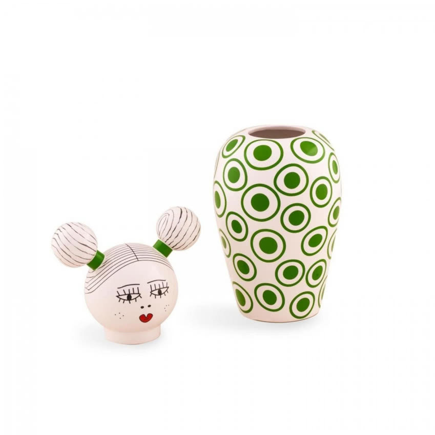 Wazon ma zdejmowaną pokrywkę "głowę", fot. 9design