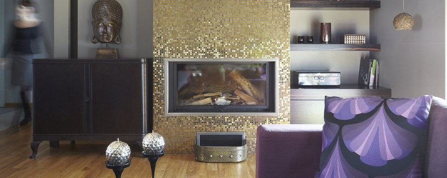 Nowoczesne wnętrza - glamour i surowość