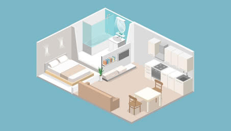 Konkurs dla architektów wnętrz! Stwórz własny projekt mikromieszkania!