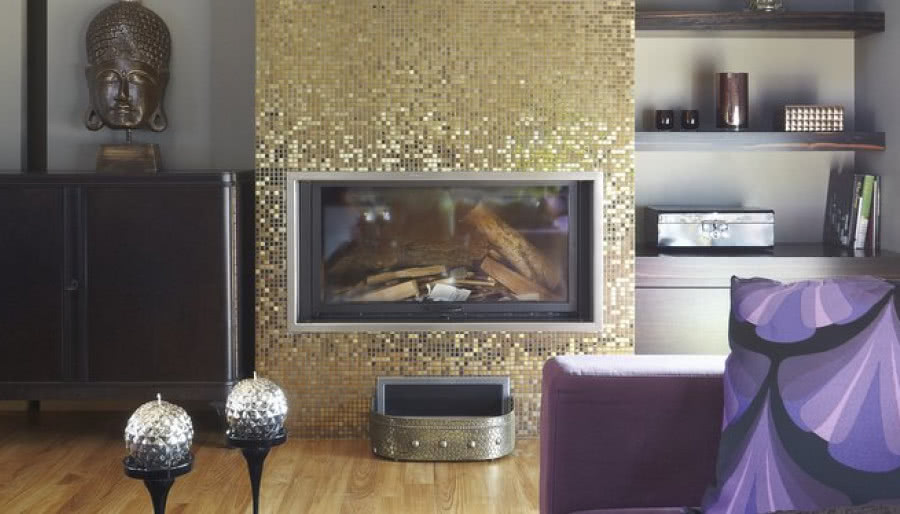 Nowoczesne wnętrza - glamour i surowość