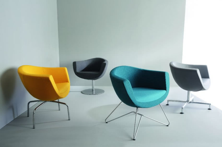 Fotele "Sorriso" z oferty firmy Profim -...