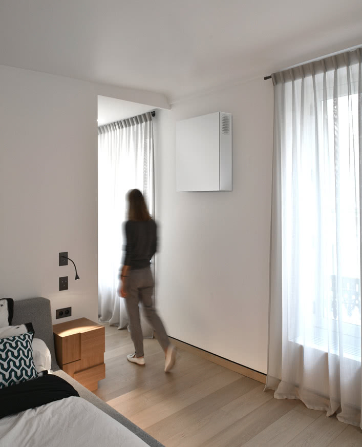 D60 zamontowany w pomieszczeniu