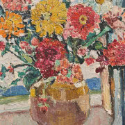 Ignacy
Zygmuntowicz,
„Róże w wazonie”,
olej,...