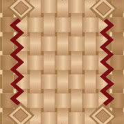 Dywan ze stylizowanym artdecowskim wzorem,...