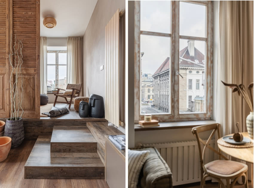 Zabytkowa tkanka miasta i jej kolory były...