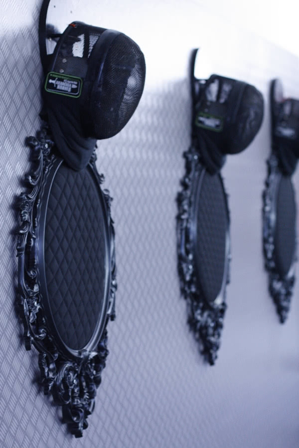 Maszyny szermiercze projektu Agaty Żmudzkiej