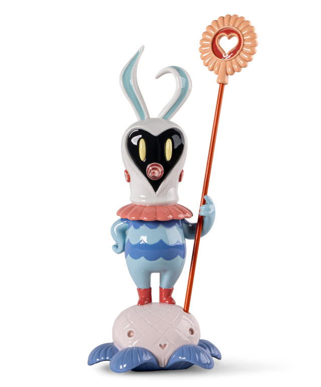 Soul Rider to strażnik natury wystawionej na niebezpieczeństwo. Ta porcelanowa kreacja jest autorstwa Dulka, światowej sławy twórcy murali.