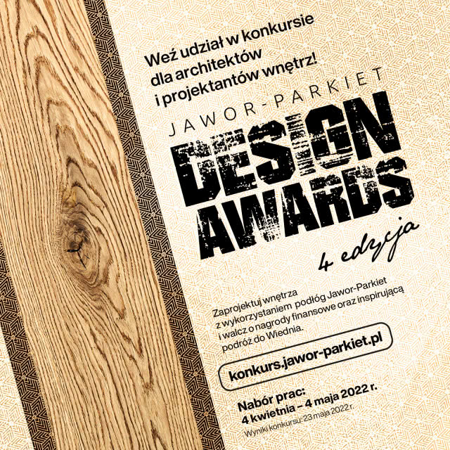 konkurs Jawor-Parkiet Design Awards