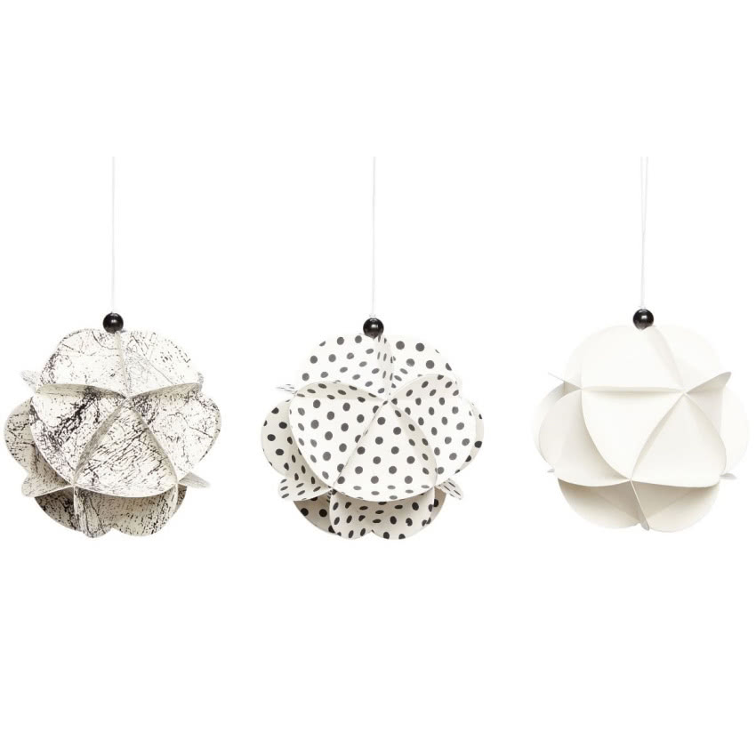 Dekoracje choinkowe Paper Ball Ø10 cm...