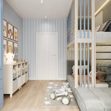 Drzwi  Binito z delikatnym frezowaniem