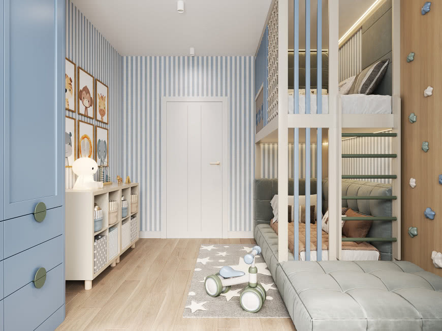 Drzwi  Binito z delikatnym frezowaniem