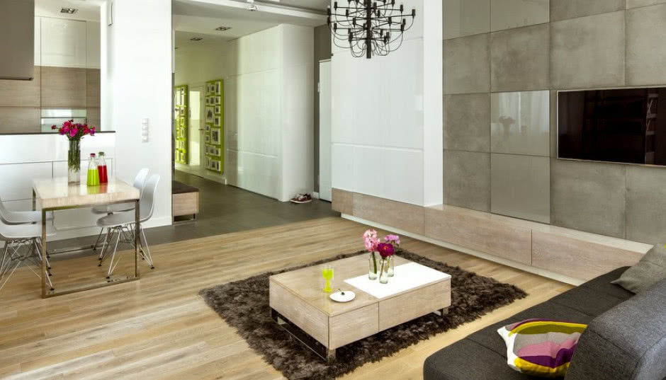 Soft loft w apartamentowcu