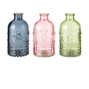 Zestaw 3 szklanych wazonów Unimasa Luciana, Bonami, 33 zł