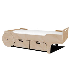 Trendy w pokojach dziecięcych - meble i zabawki ze sklejki