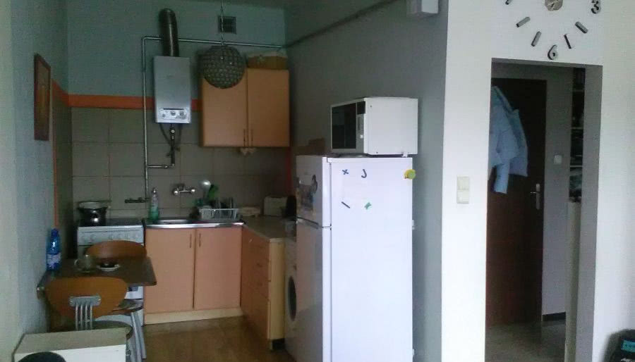 Zabudowa w otwartej kuchni