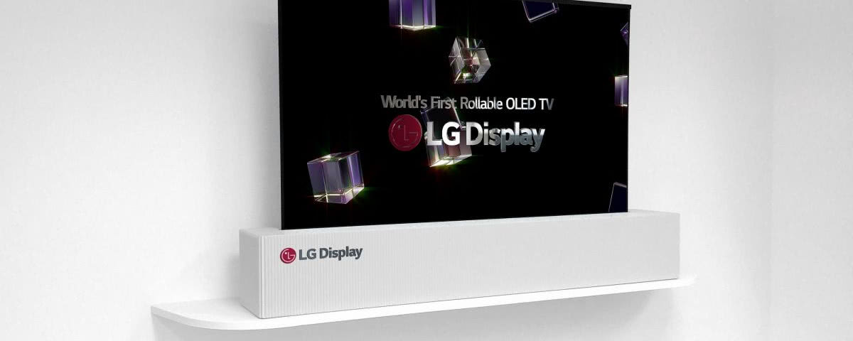 Telewizor zwijany w rulon od LG Display