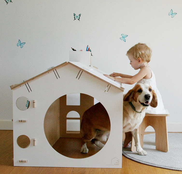 Biurko domek, MY MINI HOME, 1385 zł