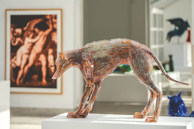 Szklana menażeria wystawa Orońsko