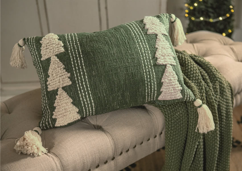 Poszewka na poduszkę Doubs  uszyta została z...