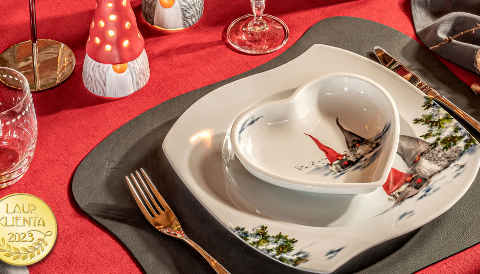 Porcelana na Święta - jak stworzyć klimatyczny stół na Boże Narodzenie i Nowy Rok