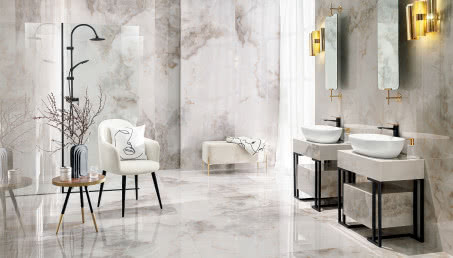 Luksus spotyka komfort - przewodnik po kobiecych wnętrzach Grupy Tubądzin