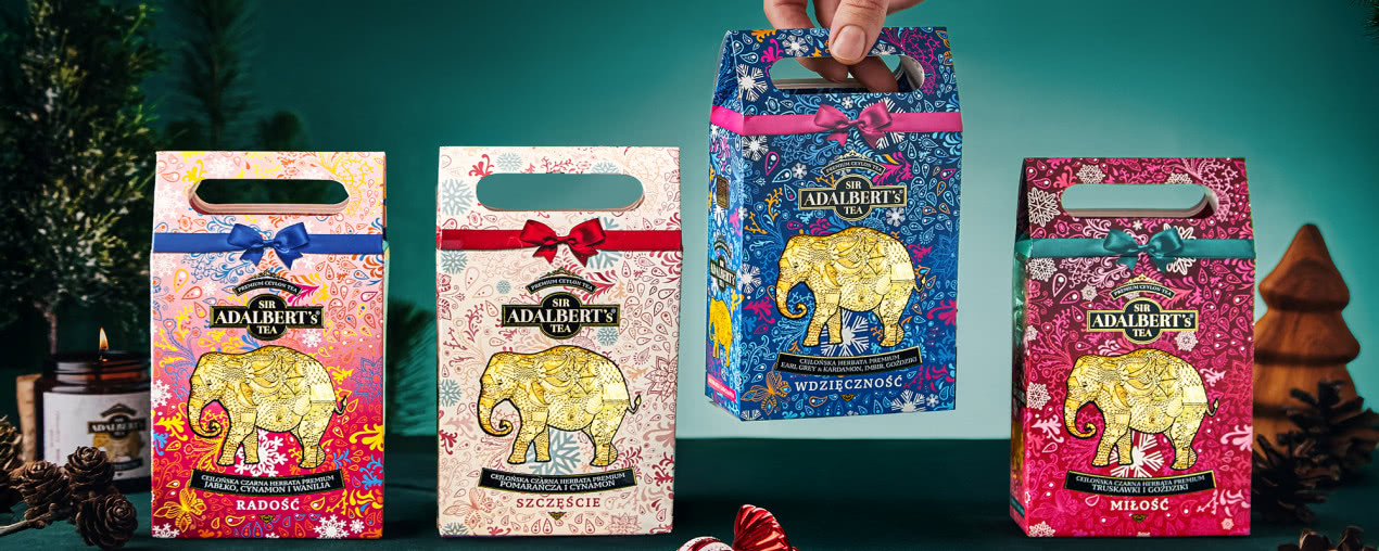 Dekoracje, które mają smak. Stwórz zimowy azyl z Adalbert’s Tea