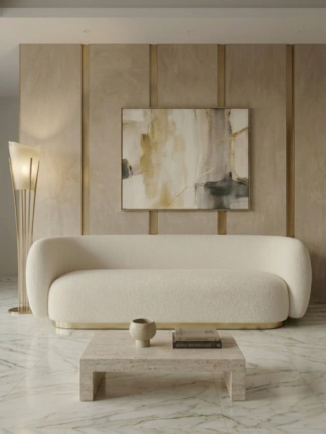 sofa obita boucle 