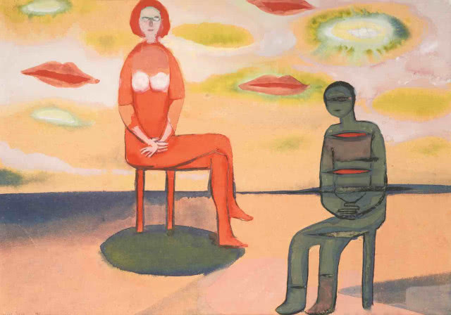 Andrzej Wróblewski obraz Małżeństwo II