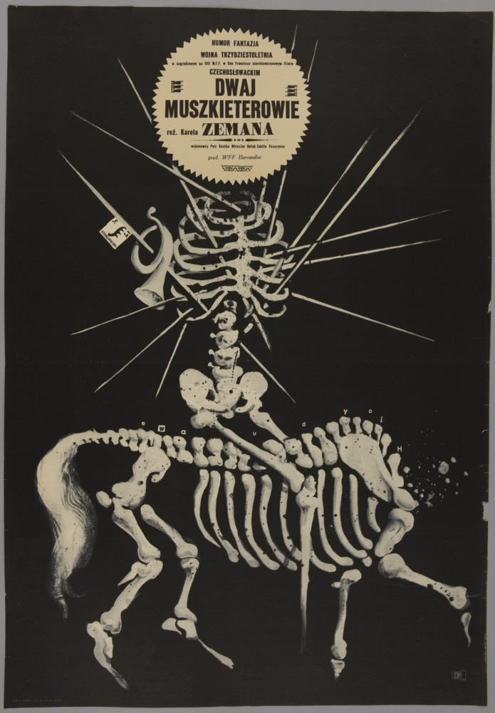 "Dwaj muszkieterowie", 1965, offset, papier,...