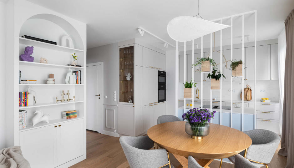 Przytulnie i elegancko, czyli mieszkanie w stylu modern classic