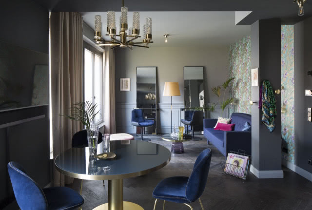 Apartament w stylu art deco