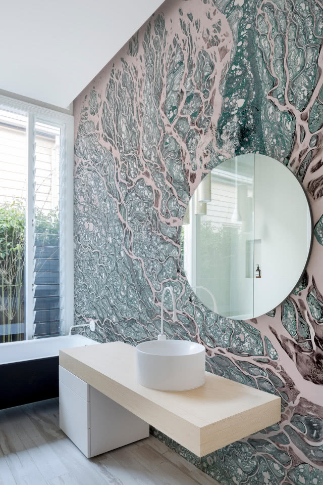 Tapeta do łazienki