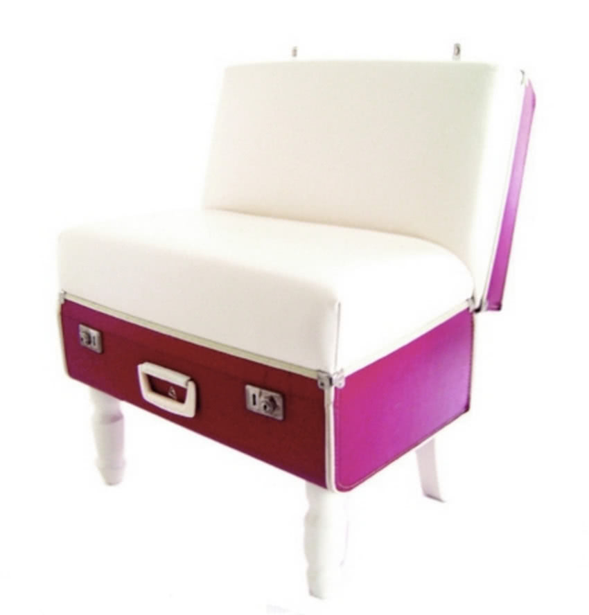 Fotele walizkowe zaprojektowane przez designerów...