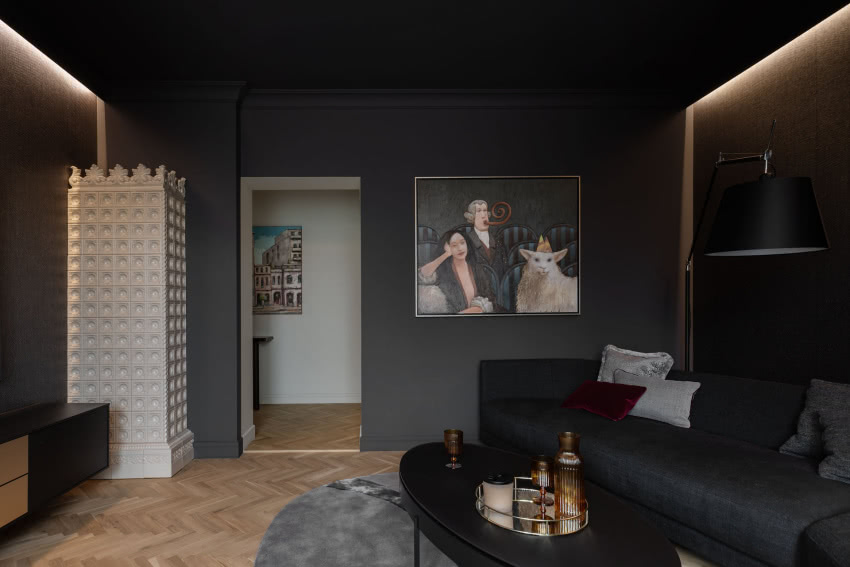 Tradycyjny salon zyskał funkcje pokoju...