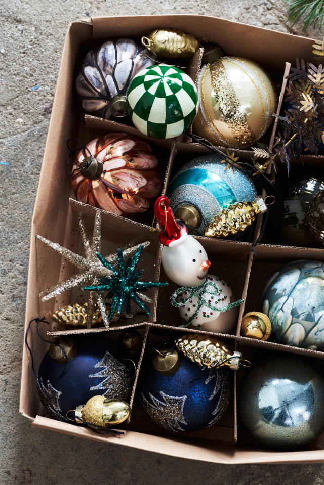 bombki choinkowe plastikowe zestaw