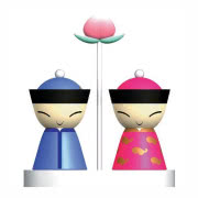 Solniczka i pieprzniczka Mr. Chin