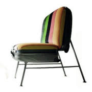 Stolik ze schowkiem, zrobiony z pomalowanej...