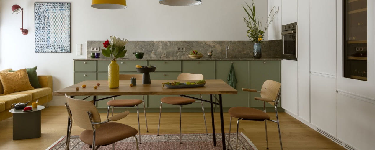 Warszawskie życie - minimalistyczne mieszkanie z temperamentem