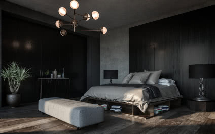 Nowoczesna sypialnia - jakie oświetlenie sufitowe sprawdzi się w takim pomieszczeniu?