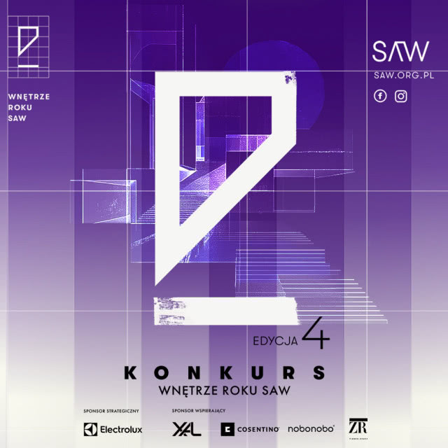 grafika Konkurs Wnętrze Roku Saw