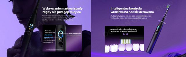 Szczoteczka soniczna Oclean X Pro