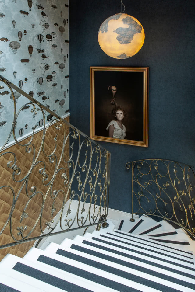 Retro wnętrza hotelu Quadrille