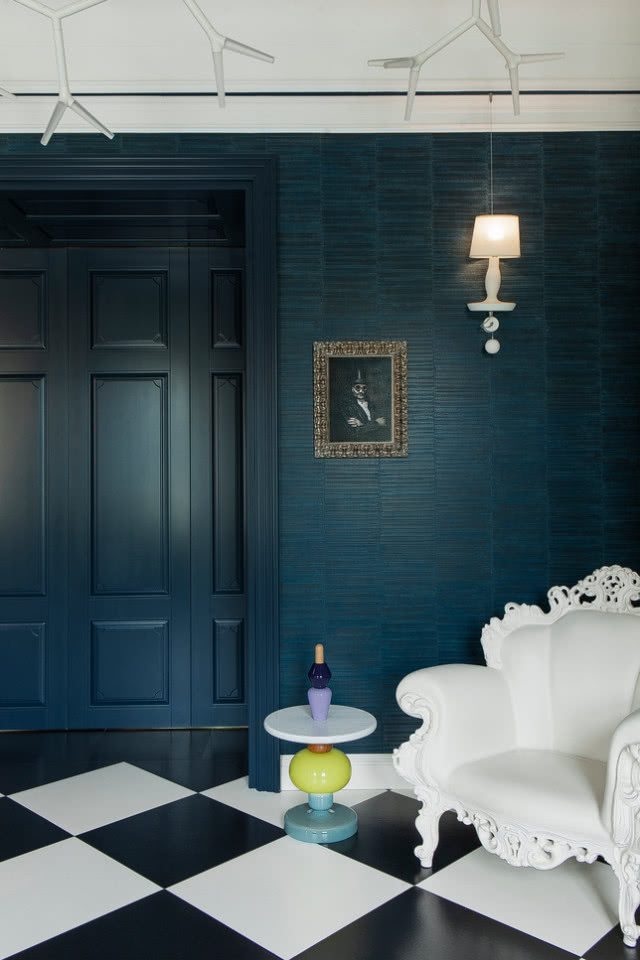 Retro wnętrza hotelu Quadrille