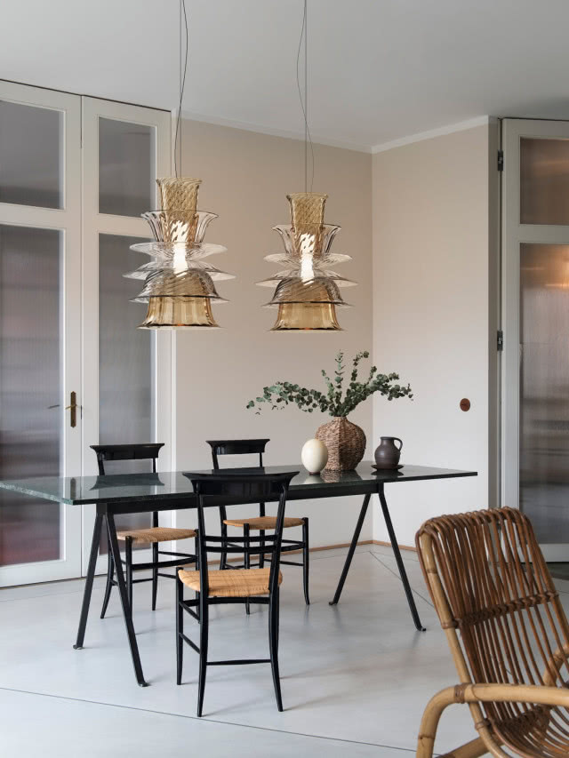 Lampy Campanula marki Barovier&Toso.