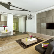 Soft loft w apartamentowcu