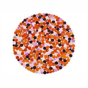 Dywan Circle 150cm pomarańczowy, Sfmeble.pl, 1449 zł