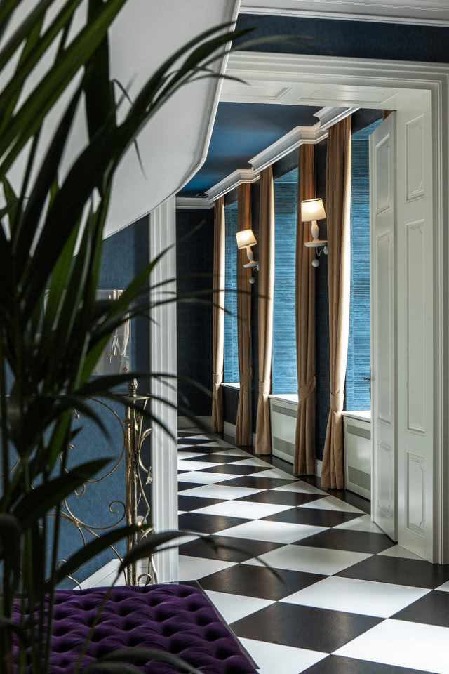 Retro wnętrza hotelu Quadrille