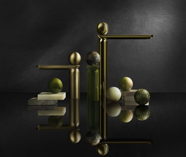 Bateria Perle marki Gessi.