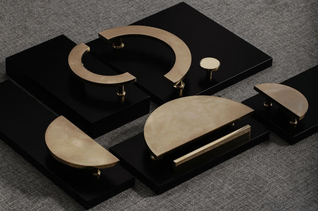 Mosiężne uchwyty: Nusu M, Nusu XL, Nusu S, Fris XL, Fris M, Line, Mint - ModernCollection.