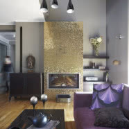 Nowoczesne wnętrza - glamour i surowość